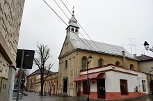 Baia Mare, Catholic Church in Small Square, Photo: WR