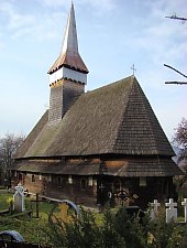 Wooden church, Hoteni , Photo: Țecu Mircea Rareș