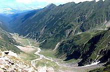 Viştei glaciar vale