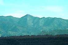 The Fagaras mountains seen from the edge of Porumbacu.  