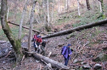 To the Bărcaciu hostel, Photo: Diana Oprescu