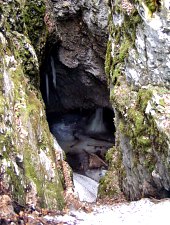 Eszkimó jégbarlang, vagy Pokol tüze barlang, Glavoj , Fotó: Vasile Gheorghe