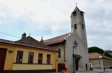 Evangélikus templom, Nagybánya., Fotó: WR