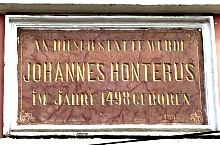 The Honterus house, Brașov·, Photo: Peter Simon