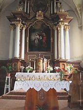 Az oltár, Fotó: fr.Szilveszter.ofm