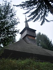 Căeni, Wooden church, Călinești , Photo: WR