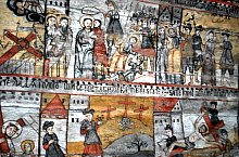 Căeni, Wooden church, Călinești , Photo: WR