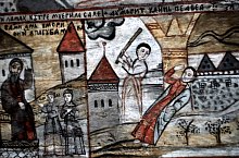 Căeni, Wooden church, Călinești , Photo: WR