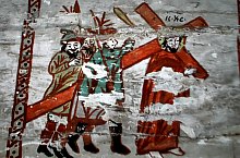 Wooden church, right bank, Răzoare , Photo: WR