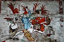 Wooden church, right bank, Răzoare , Photo: WR