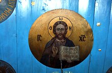 Wooden church, left bank, Răzoare , Photo: WR