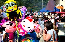 Festivalul Palariilor de Paie, DN13a Balauseri-Miercurea Ciuc, Foto: Szőcs László