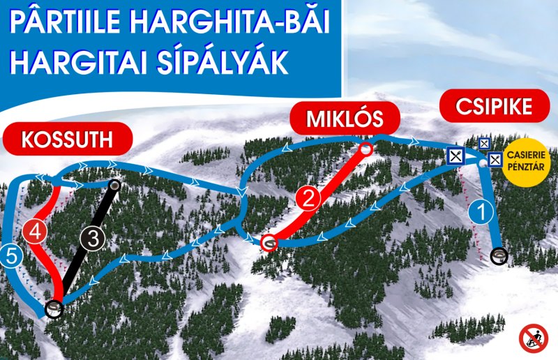 Complexul de partii, Harghita Bai , Foto: harghitaski.ro