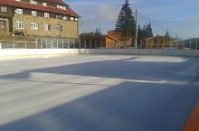 Skating rink, Harghita Băi , Photo: Jégpálya FB