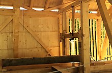 Vízkerekes fűrész, DN13a Balavásár-Csíkszereda., Fotó: Nagy Attila