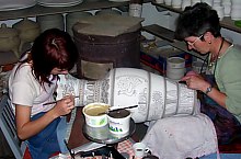 Atelier de olarit, Corund , Foto: Ilyés Vészti Mihály Fazekasház