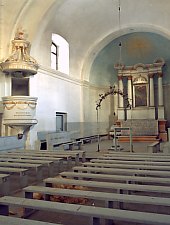 Hoghilag, Evangelical church, Photo: Hermann Fabini