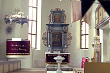 Biserica evanghelica, Petis , Foto: Hermann Fabini