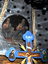 Wooden church, Valea Caseiului , Photo: WR