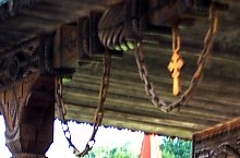 Wooden church, Valea Caseiului , Photo: WR