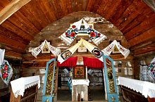 Wooden church, Frâncenii Boiului , Photo: WR