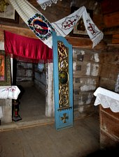 Wooden church, Frâncenii Boiului , Photo: WR
