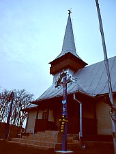 Biserica de lemn, Mihaiesti , Foto: WR