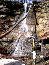 A Treznea völgyi vízesések, Ördögkút , Fotó: Istvan Dumitru