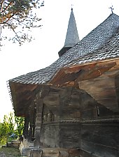 Wooden church, Cehei , Photo: WR
