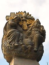 Holy Trinity Statue, Șimleu Silvaniei , Photo: WR