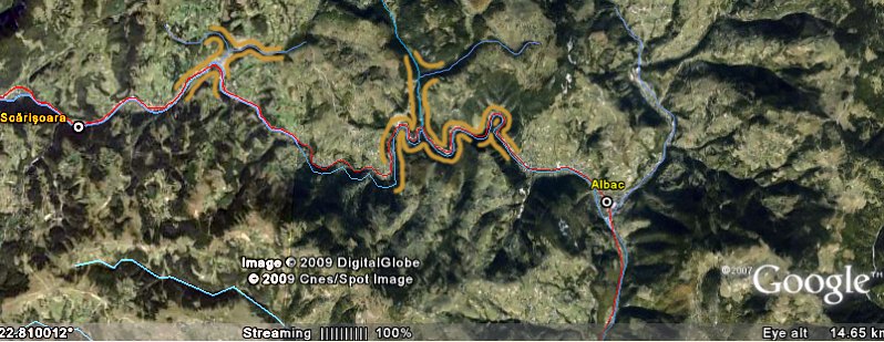 Valea Ariesului, obiective turistice, cazare, DN75 Lunca-Turda