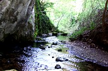 Toplica vízkitörés, Albioara szoros , Fotó: Emil Perț