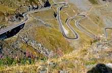 Transfagarasanul partea nordica, DN7c Transfagarasan, Foto: WR
