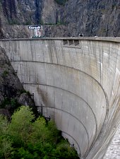 Transfăgărășanul partea sudică, Lacul Vidraru, Foto: WR
