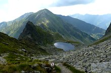 Caprei saddle-Negoiu peak hiking trail, Făgăraș mountains, Photo: Adrian Stanbaca