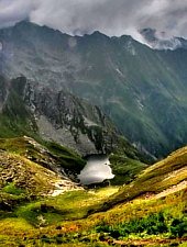 Lacul Podragel, Muntii Fagaras, Foto: Dénes László
