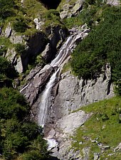 Waterfalls in the Rea valley, Făgăraș mountains·, Photo: Hám Péter
