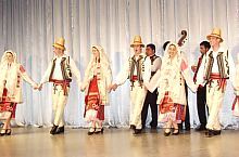 Traditional costume Gorj, have on member of Poienita folk ansambly Brașov