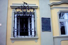 Casa Gustav Schuster - Dutz, placa comemorativă, Foto: Urian Adrian