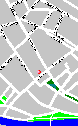 Harta Cofetaria Minerva, Oradea