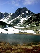 Lacul Pietrele și vârful Bucura, Foto: Richard Hoffmann