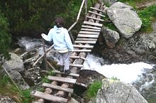 A híd Pietrele patak fölött, Fotó: Mihai Domniță