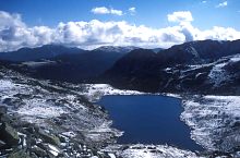 Lacul Bucura în octombrie, Foto: Mircea Vergheleț