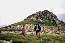 A Vârful Mare nyereg, Fotó: Florin Hălăștăuan