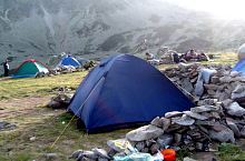 Tents near Bucura, Photo: Radu Dârlea