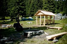 Peleaga tisztás, sátorozó hely, Fotó: Florina Crișan