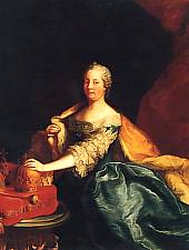 Brukenthal képtár, ifj.Martin van Meytens: Mária Terézia császárnő