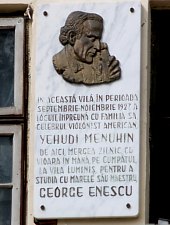 Carola Vila, Yehudi Menuhin, Sinaia., Fotó: Daniel Tudor