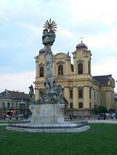 Szentháromság vagy Pestis szobor, Temesvár., Fotó: Marian Ghibu
