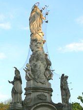 Szűz Mária szobra, Temesvár., Fotó: Marian Ghibu